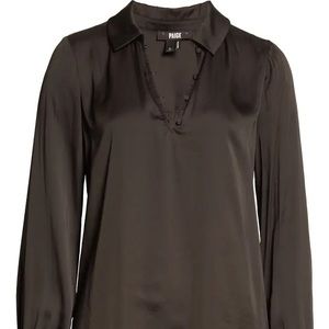 Black Paige Long Sleeve Shirt - Never worn